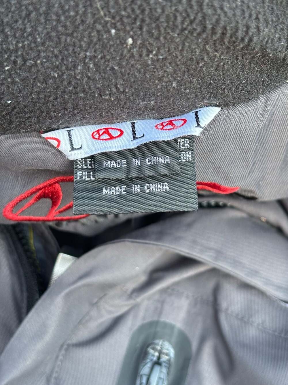 Grey ski Marker jacket size L - Picture 4 of 10